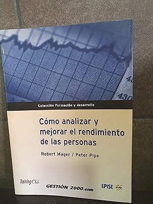 Seller image for Cmo analizar y mejorar el rendimiento de las personas. Mager, Robert Frank/Pipe, Peter for sale by Lauso Books