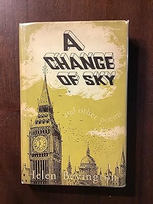Seller image for A Change of Sky and Other Poems for sale by Shadetree Rare Books
