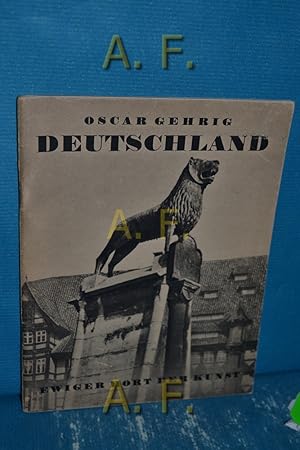 Imagen del vendedor de Deutschland, ewiger Hort der Kunst : Ein Gang durch Zeiten u. Gaue. Tornisterschrift des Oberkommandos der Wehrmacht, Abteilung Inland Nr. 74. a la venta por Antiquarische Fundgrube e.U.