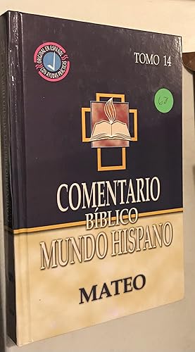 Imagen del vendedor de Comentario Biblico Mundo Hispano- Tomo 14- Mateo (Spanish Edition) a la venta por Once Upon A Time