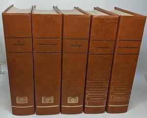 5 volumes les dictionnaires du savoir moderne: La Pédagogie + La Sociologie + La Communication + ...