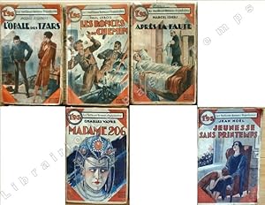 Bild des Verkufers fr Collection LES MEILLEURS ROMANS POPULAIRES - 6 titres - N VI, VII, XII, L, LVII, LXII. zum Verkauf von Jean-Paul TIVILLIER