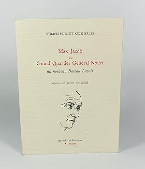 Image du vendeur pour Max Jacob au Grand Quartier gnral Nollet, un nouveau Bateau Lavoir mis en vente par Librairie L'Autre sommeil