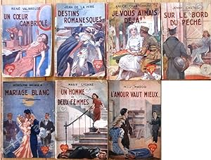 Bild des Verkufers fr Collection LE LIVRE DE POCHE - 7e srie - 7 titres - N 3, 17, 100, 104, 139, 141, 142. zum Verkauf von Jean-Paul TIVILLIER