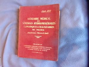 Annuaire médical des stations hydrominérales climatiques et balnéaires de France
