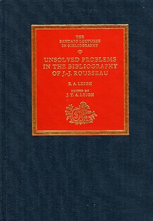 Unsolved Problems in the Bibliography of J.J. Rousseau