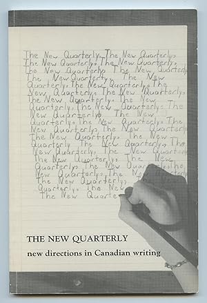 Seller image for The New Quarterly: new directions in Canadian writing, Winter 1987 for sale by Attic Books (ABAC, ILAB)