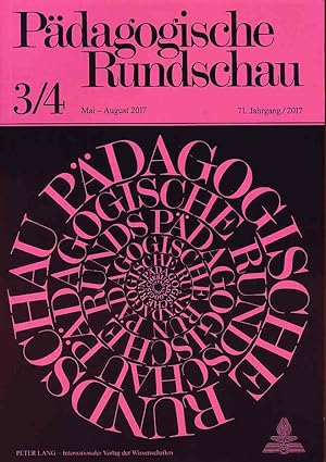 Immagine del venditore per Pdagogische Rundschau Heft 3/4, 71. Jahrgang 2017. venduto da Fundus-Online GbR Borkert Schwarz Zerfa