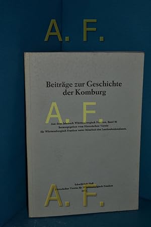 Bild des Verkufers fr Beitrge zur Geschichte der Komburg / Aus dem Jahrbuch Wrttembergisch-Franken, Band 56 zum Verkauf von Antiquarische Fundgrube e.U.