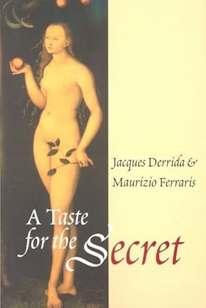 Imagen del vendedor de Taste for the Secret a la venta por GreatBookPricesUK