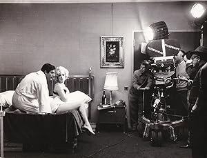 Bild des Verkufers fr Casanova 70 (Original photograph of Marcello Mastroianni and Margaret Lee on the set of the 1965 film) zum Verkauf von Royal Books, Inc., ABAA