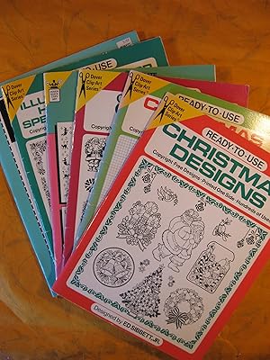 Holiday / Christmas Clip-Art Book Collection - Six Books