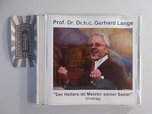 Bild des Verkufers fr Der Heitere ist Meister seiner Seele!" (Vortrag) [Audio CD]. zum Verkauf von Druckwaren Antiquariat