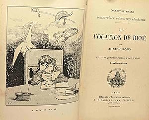 Bild des Verkufers fr La vocation de Ren - illustr de quatorze gravures e L. Saint Ripart - 2 dition - collection Picard bibliothque d'ducation rcrative zum Verkauf von crealivres