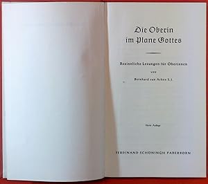 Imagen del vendedor de Die Oberin im Plane Gottes. Besinnliche Lesungen fr Oberinnen. Vierte Auflage a la venta por biblion2