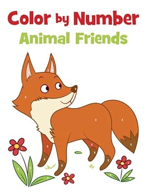 Imagen del vendedor de Color by Number Animal Friends a la venta por GreatBookPricesUK