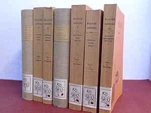 Imagen del vendedor de Plaute: Comdies (Comedies) (volumes I - VII, complete). Texte tabli et traduit par Alfred Ernout. a la venta por Wissenschaftliches Antiquariat Zorn