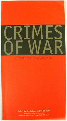 Imagen del vendedor de Crimes of War: What the Public Should Know a la venta por PsychoBabel & Skoob Books