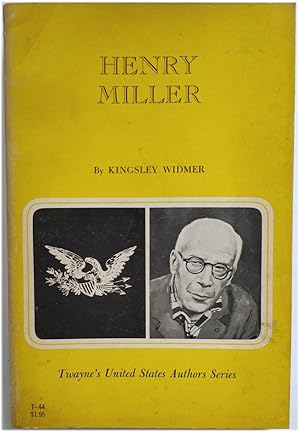 Bild des Verkufers fr Henry Miller zum Verkauf von PsychoBabel & Skoob Books