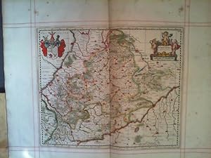 Image du vendeur pour Wirtenberg Ducatus. Per Gerardum Mercatorem Cum Privilegio. Amstelodami Excusum apud Ioannem Ianonium. Altkoloriert. The English Atlas. mis en vente par Antiquariat im Schloss