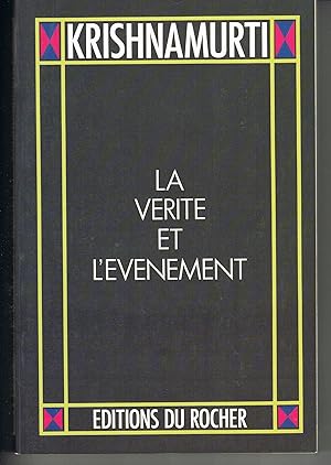 La vérité et l'événement