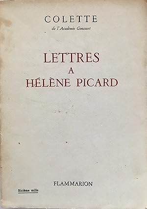 Lettres à Hélène Picard