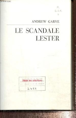 Image du vendeur pour Le scandale Lester mis en vente par Le-Livre