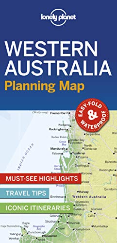 Seller image for Lonely Planet Western Australia Planning Map by Lonely Planet [Map ] for sale by booksXpress