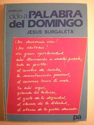 Seller image for Palabra del Domingo. Homilas Ciclo A for sale by Librera Antonio Azorn