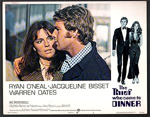 Image du vendeur pour Thief Who Came to Dinner-Lobby Card-#6-1973-Ryan O'Neal-Warren Oates mis en vente par DTA Collectibles