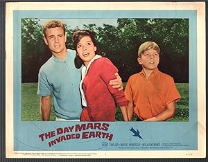 Seller image for Day Mars Invaded Earth-Lobby Card-#7-1963-Kent Taylor-Marie Windsor for sale by DTA Collectibles