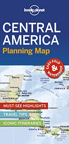 Seller image for Lonely Planet Central America Planning Map by Lonely Planet [Map ] for sale by booksXpress