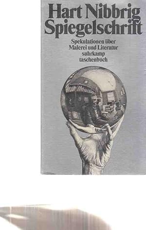 Seller image for Spiegelschrift. Spekulationen ber Malerei und Literatur. Suhrkamp Taschenbuch 1464. for sale by Fundus-Online GbR Borkert Schwarz Zerfa