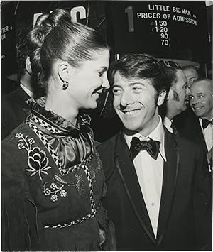 Bild des Verkufers fr Original photograph of Dustin Hoffman and Anne Byrne at the London premiere of Little Big Man, 1971 zum Verkauf von Royal Books, Inc., ABAA