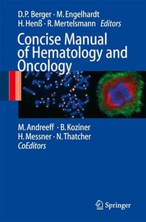 Bild des Verkufers fr Concise Manual of Hematology and Oncology zum Verkauf von GreatBookPricesUK
