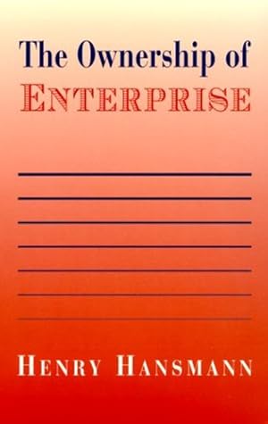 Imagen del vendedor de The Ownership of Enterprise by Hansmann, Henry [Paperback ] a la venta por booksXpress