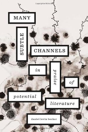 Seller image for Many Subtle Channels: In Praise of Potential Literature by Levin Becker, Daniel [Hardcover ] for sale by booksXpress