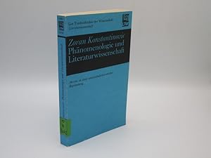 Imagen del vendedor de Phnomenologie und Literaturwissenschaft. Skizzen zu einer wissenschaftstheoretischen Begrndung. (List Taschenbcher der Wissenschaft, Bd 1448: Literaturwissenschaft) a la venta por Antiquariat Bookfarm