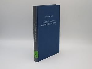 Imagen del vendedor de Bausteine zu einer Philosophie der Kunst. Hrsg, von Gerhard Frey. a la venta por Antiquariat Bookfarm