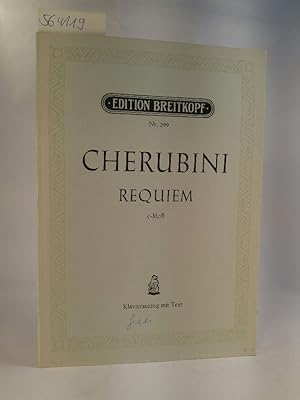 Bild des Verkufers fr Requiem c-Moll - Klavierauszug mit Text Edition Breitkopf Nr. 299 zum Verkauf von ANTIQUARIAT Franke BRUDDENBOOKS