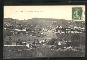 Carte postale Mercurey, Cote des Grands Vins