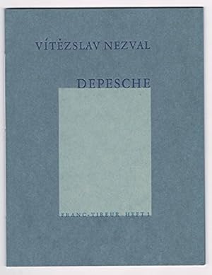 Bild des Verkufers fr Depesche. Franc-tireur ; Heft 1 zum Verkauf von nika-books, art & crafts GbR