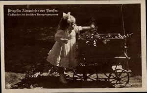 Bild des Verkufers fr Ansichtskarte / Postkarte Prinzessin Alexandrine von Preuen, NPG 6250 zum Verkauf von akpool GmbH