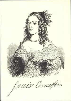 Ansichtskarte / Postkarte Kurfürstin Louise Henriette von Brandenburg, Portrait