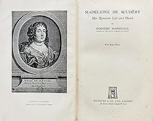 Bild des Verkufers fr Madeleine de Scudry: her romantic life and death. zum Verkauf von Jack Baldwin Rare Books