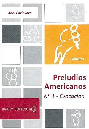 Bild des Verkufers fr Preludios americanos no.1 - Evocationpara guitarra zum Verkauf von AHA-BUCH GmbH