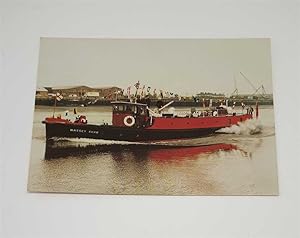 Seller image for 1935 Massey Shaw Fireboat, Fire Brigade Photo Postcard for sale by Maynard & Bradley