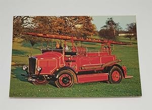 Seller image for 1937 Dennis Fire Engine, Fire Brigade Photo Postcard for sale by Maynard & Bradley