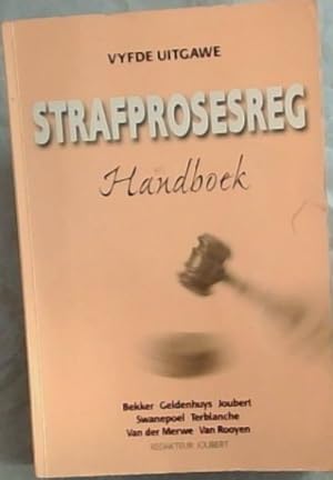 Image du vendeur pour Strafprosesreg Handboek (Afrikaans Edition) mis en vente par Chapter 1