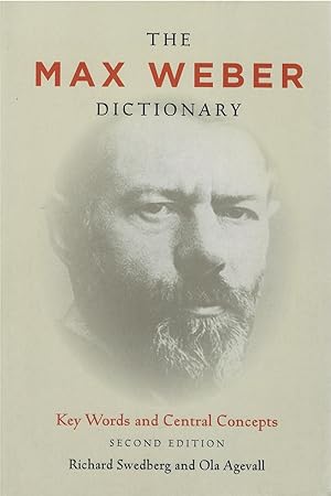 Seller image for The Max Weber Dictionary: Key Words and Central Concepts for sale by The Haunted Bookshop, LLC